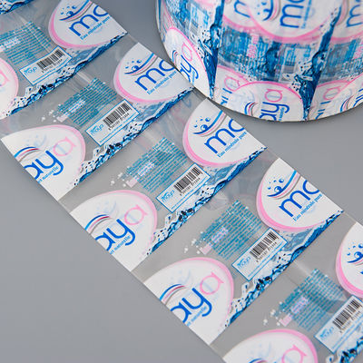 品質  Waterproof Biodegradable Plastic Heat Wrap Shrink Sleeve Label Bottle Labels Customized Shrink Wrap Label For Food 工場